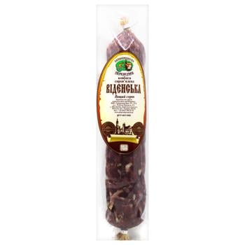 Ukrprompostach-95 Videnska Raw Cured Sausage High Grade 380g - buy, prices for - photo 1