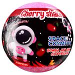 Бомба для ванн Cherry shake Space Cosmetic с сюрпризом 100г