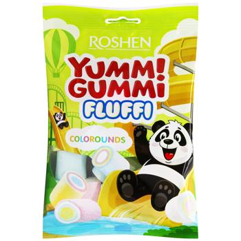 Цукерки маршмеллоу Yummi Gummi Fluffi Colorounds 65г - купити, ціни на МегаМаркет - фото 1