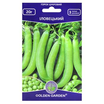 Golden Garden Ilovetsky Peas Seeds 20g - buy, prices for MegaMarket - photo 1