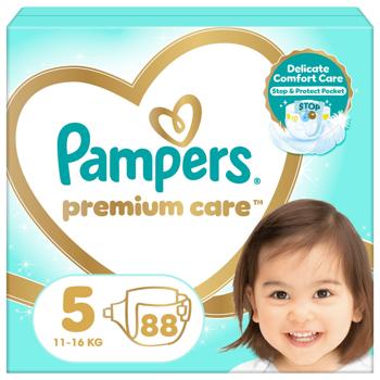 Подгузники Pampers Premium Care Junior 5 11-16кг 88шт - купить, цены на - фото 2