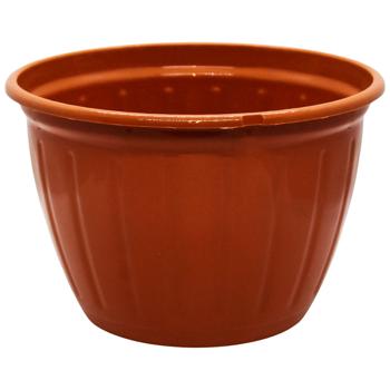 Lot Plast Terracotta Hanging Flawerpot 20cm