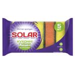 Губки кухонні Solar Standard 5шт