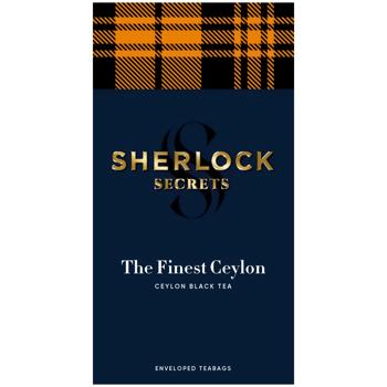 Чай чорн The Finest Ceylon 22*2г к/у в/к Sherlock Secrets - купити, ціни на - фото 2