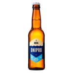 Пиво Mova Dnipro Beer of the City светлое нефильтрованное 4,6% 0,33л