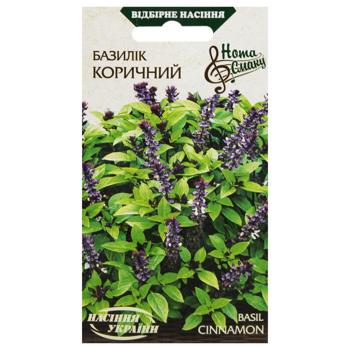 Насіння Насіння України Базилік коричний 0,25г - купити, ціни на МегаМаркет - фото 1