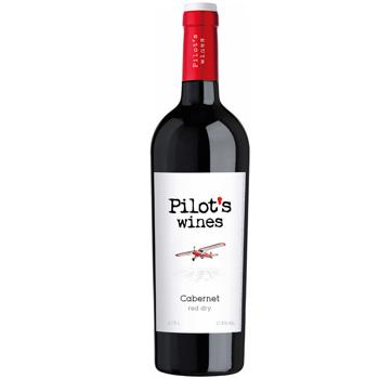 Вино Pilot’s Wines Каберне белое сухое 11,5% 0,75л - купить, цены на Auchan - фото 1