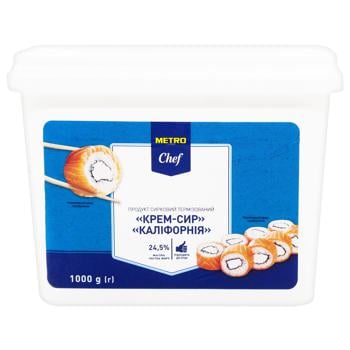 Metro Chef California Thermized Cream Cheese Curd Proguct 24.5% 1kg - buy, prices for METRO - photo 2