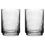 Ardesto Black Mars Alcor Set of Low Gray Glasses 2pcs 400ml