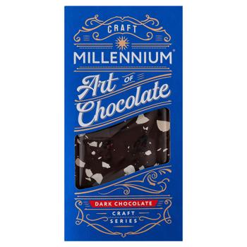 Millennium Craft Series Black Chocolate with Almonds and Cranberries 100g - buy, prices for EKO Market - photo 1