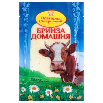 Бринза Домашня в/у 30% Новгород-Сіверський - купити, ціни на ULTRAMARKET - фото 1