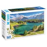Пазл Puzzleville Озеро Валензее, Альпы, Швейцария 1500 элементов