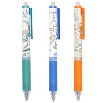 Malevaro Automatic Write-Erase Blue Pen Design 12