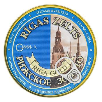 Лосось Riga Gold в оливковій олії 240г - купити, ціни на Таврія В - фото 2