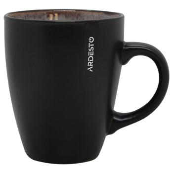 Ardesto Bolzano Black-Brown Cup 380ml - buy, prices for Za Raz - photo 1