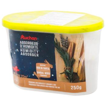 Вологопоглинач Auchan сандал 250г - купити, ціни на Auchan - фото 1