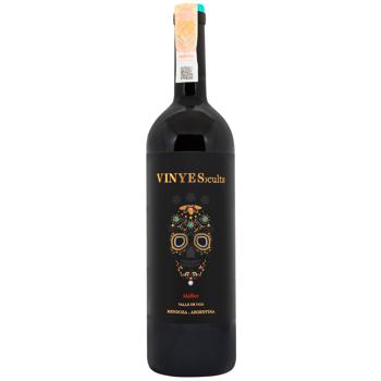 Vinyes Ocults Malbec Red Dry Wine 14% 0.75l