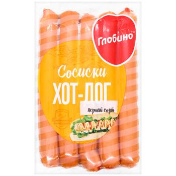 Globino Hot-dog boiled sausages 550g - buy, prices for EKO Market - photo 1