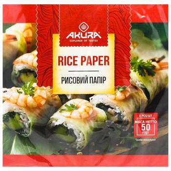 Папір рисовий Акура 50г - купити, ціни на Таврія В - фото 1