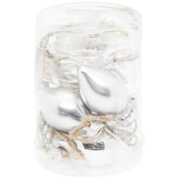 Набір ялинкових куль Actuel Крапля 5см 12шт в асортименті - купити, ціни на - фото 4