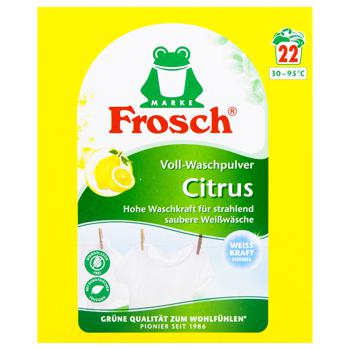 Пральний порошок Frosch Citrus концентрований 1,45кг - купити, ціни на METRO - фото 2