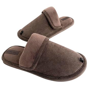 Twins HS-OZ 8690 Corduroy/Velour Brown Men's Slippers s.44-45 - buy, prices for - photo 2