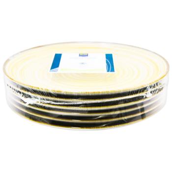 Metro Professional Madleen Yellow Plate 26cm 6pcs
