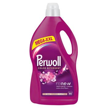 Perwoll Blossom Cleans Gently and Renews Washing Gel for Colored Clothes 4l - buy, prices for Ideal - photo 1