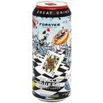 Пиво Forever Black Queen темне нефільтроване 5,5% 0,5л