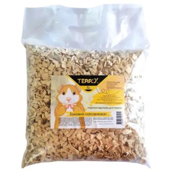 Terrix буковий наповнювач 5 л - без аромату - купить, цены на MasterZoo - фото 1