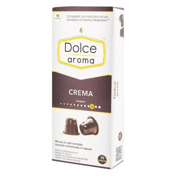 Кофе Dolce Aroma Crema Nespresso капсула 10шт - купить, цены на ULTRAMARKET - фото 1