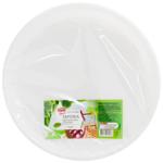 Тарелка одноразовая Первый Ряд столовая 20,5см 5шт