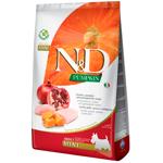 Корм сухой Farmina N&D Pumpkin с курицей, тыквой и гранатом для собак малых пород 2,5кг