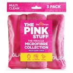 Губка Pink Stuff мікрофібра для прибирання 18*20см 3шт