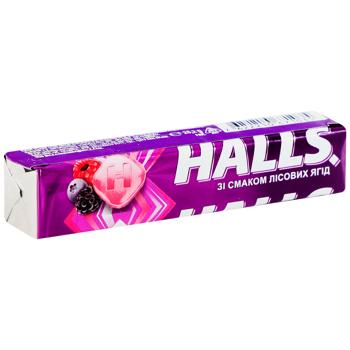 Halls Wild Berry Flavored Lollipops 25.2g - buy, prices for COSMOS - photo 1