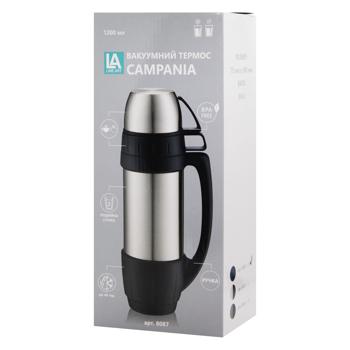 Line Art Campania Graphite Thermos 1200ml - buy, prices for MegaMarket - photo 2