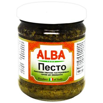 Соус Alba Food Песто 190г - купити, ціни на Grono - фото 1