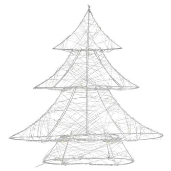 Елка из ЛЭД подсветкой серебряного цвета 30см - купить, цены на - фото 1