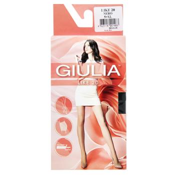 Колготи жіночі Giulia Like 20 Den р.5 Nero