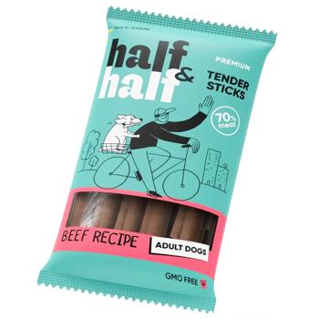 Half&Half Tender Sticks Sticks with Beef Dog Snack 100g - buy, prices for Vostorg - photo 5