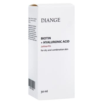 Сироватка д/обличчя Diange 30 мл Біотин та гіалурон кислот - купить, цены на КОСМОС - фото 4