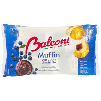 Balconi Muffin with Blueberry Filling 258g