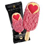 Three Bears Monaco Sparkling Heart Lemon-Raspberry Ice Cream 70g