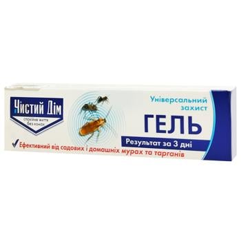 Clean Home Universal Gel against Cockroaches and Ants 30ml - buy, prices for Supermarket "Kharkiv" - photo 1