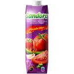 Сок Sandora Пикантный томатный с солью 0,95л