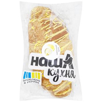 Круасан Auchan з лимонним курдом 80г - купити, ціни на Auchan - фото 1