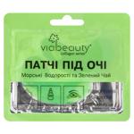 Патчі Viabeauty гідрогелеві під очі з морськими водоростями та зеленим чаєм