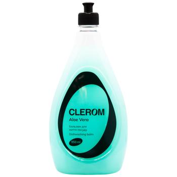 Средство для мытья посуды Clerom Aloe Vera 950мл - купить, цены на Auchan - фото 1