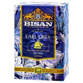 Чай черный Bisan Earl Grey 100г - купить, цены на Auchan - фото 1