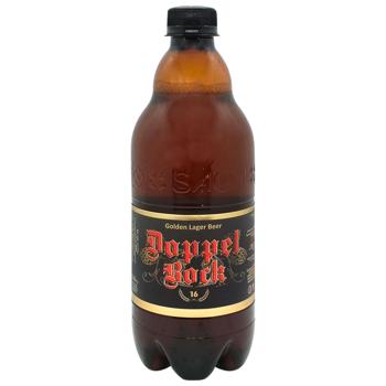 Пиво Saga Doppel Bock светлое 5,8% 0,66л - купить, цены на Чудо Маркет - фото 1